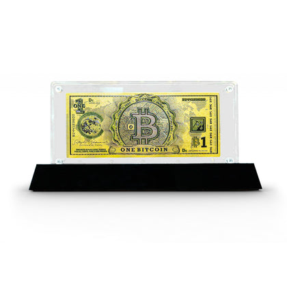 Cryptochips | LED Acrylic Moon Money Display Physical Crypto Coin. Collectable cryptocurrency merch you can hodl