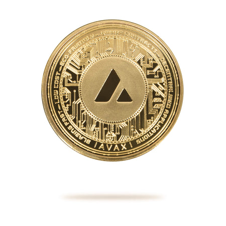 Cryptochips | Avalanche Physical Crypto Coin. Collectable cryptocurrency merch you can hodl