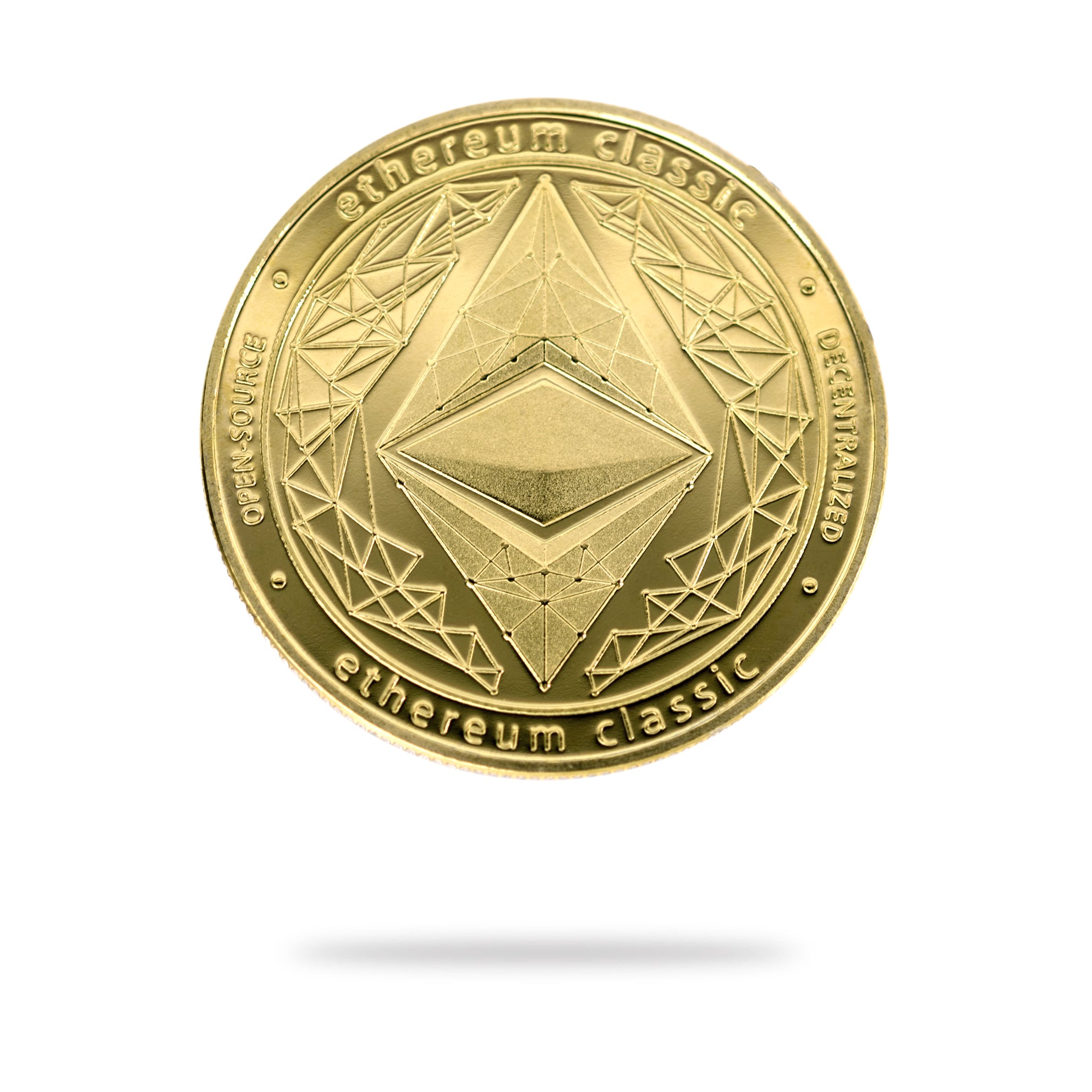 Cryptochips | Ethereum Classic Physical Crypto Coin. Collectable cryptocurrency merch you can hodl