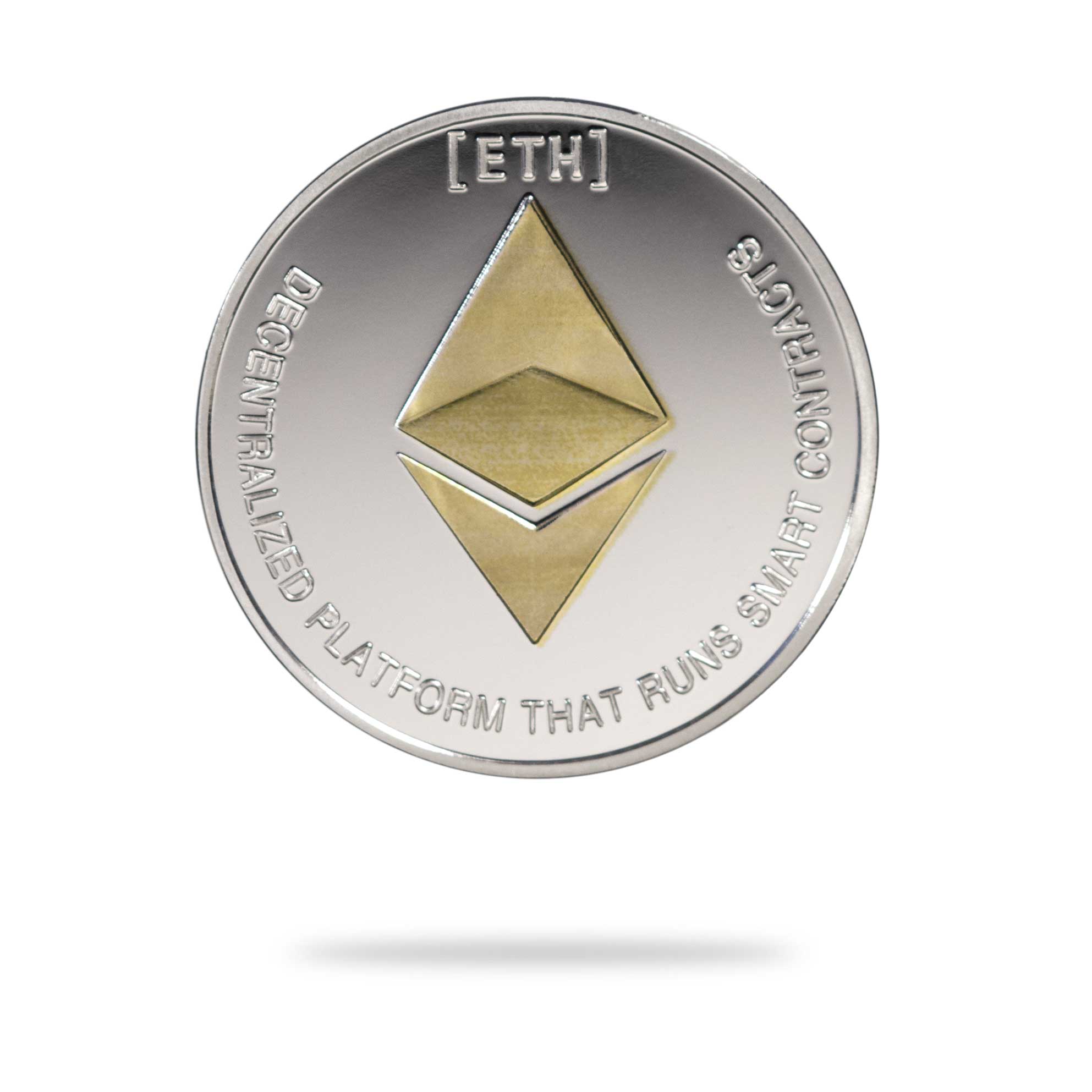 Cryptochips | Ethereum (2021 edition) Physical Crypto Coin. Collectable cryptocurrency merch you can hodl