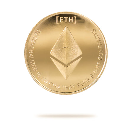 Cryptochips | Ethereum (2021 edition) Physical Crypto Coin. Collectable cryptocurrency merch you can hodl