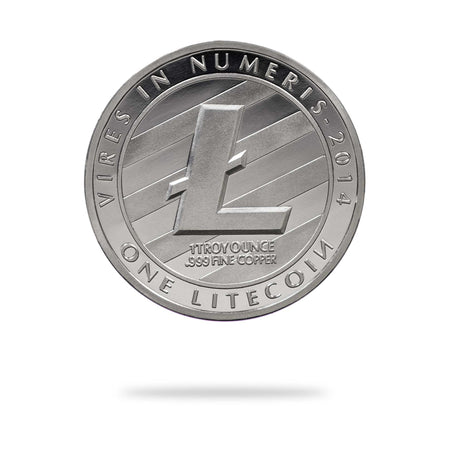 Cryptochips | Litecoin Physical Crypto Coin. Collectable cryptocurrency merch you can hodl