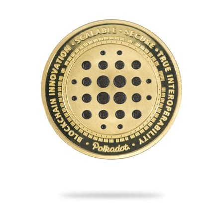 Cryptochips | Polkadot Physical Crypto Coin. Collectable cryptocurrency merch you can hodl