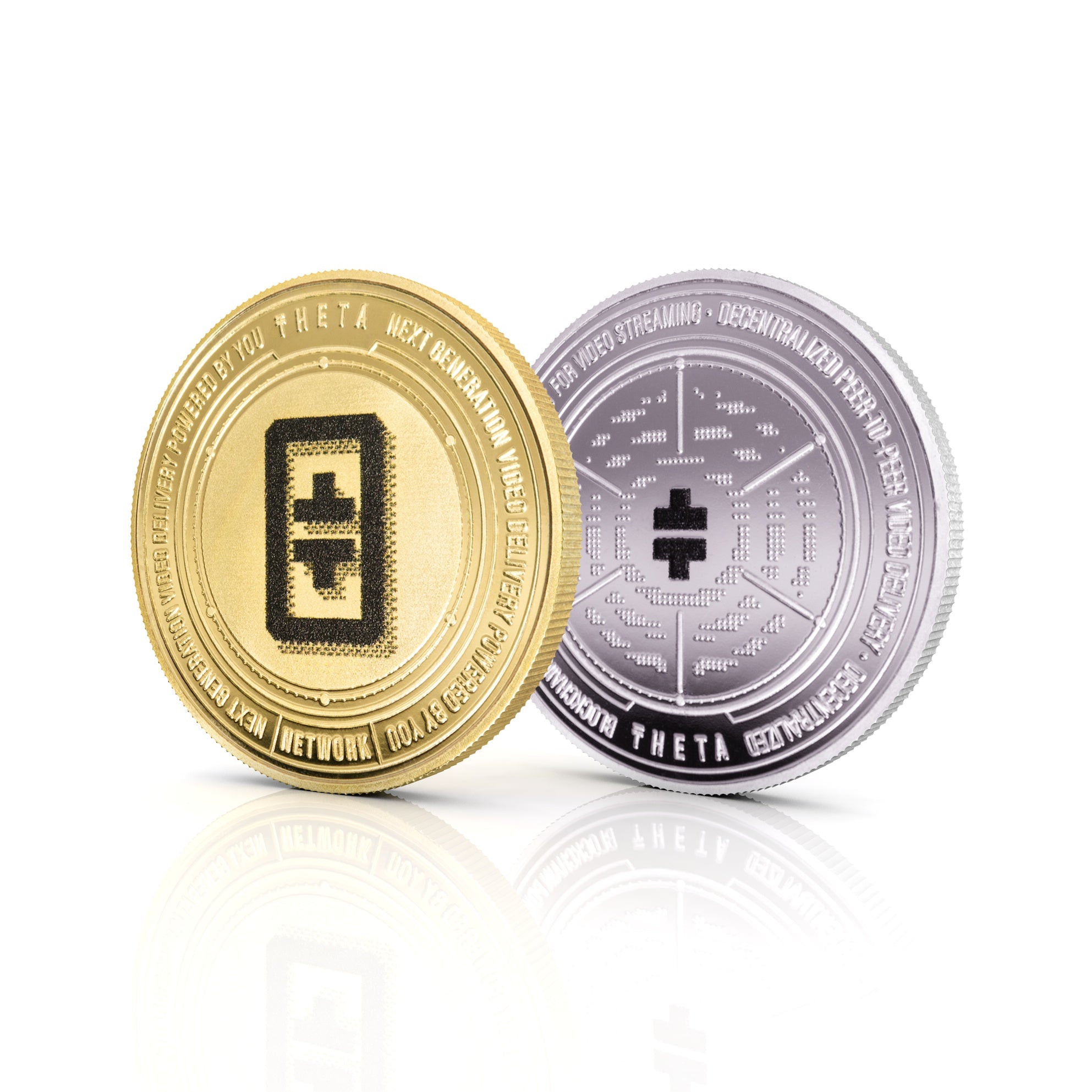 Cryptochips | THETA Physical Crypto Coin. Collectable cryptocurrency merch you can hodl