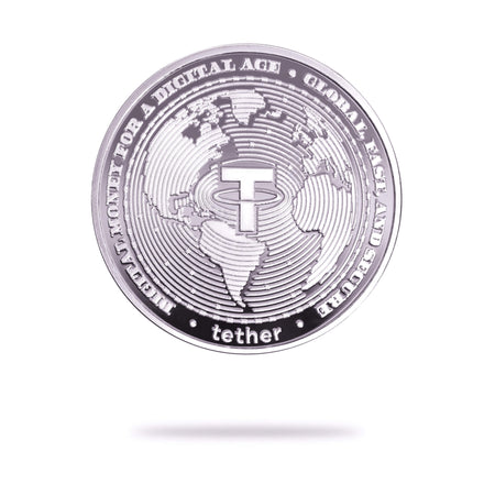 Cryptochips | Tether Physical Crypto Coin. Collectable cryptocurrency merch you can hodl