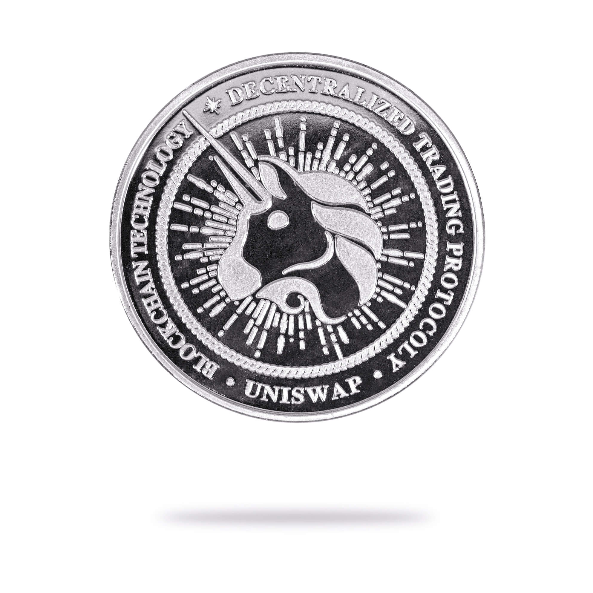 Cryptochips | Uniswap Physical Crypto Coin. Collectable cryptocurrency merch you can hodl
