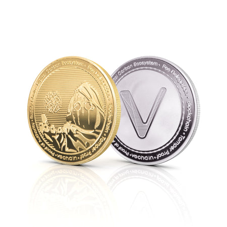 Cryptochips | VeChain Physical Crypto Coin. Collectable cryptocurrency merch you can hodl